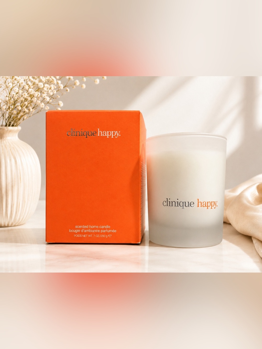 Clinique Happy Scented Candle — NIB✨